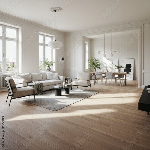 luxury interior of a modern building