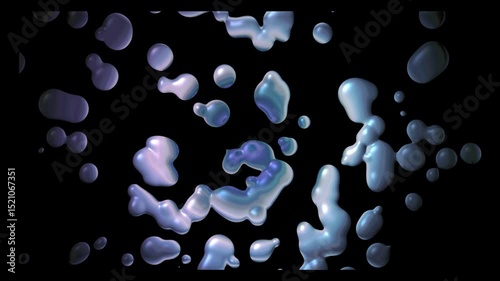 abstract liquid splash