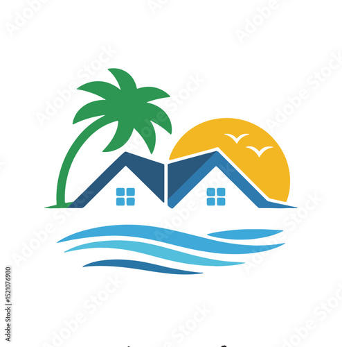 Unique travel logo Modern and minimalist vector and abstract logo
