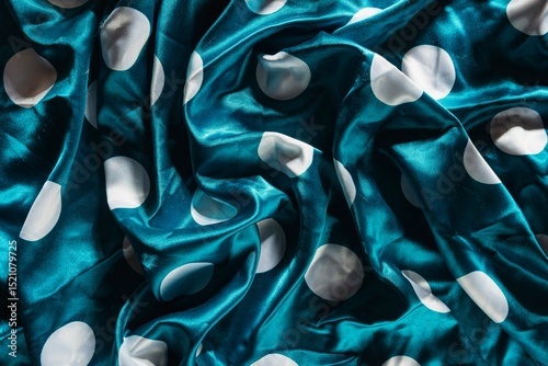 Wrinkled fabric with abstract texture. Background  dark- magic stage lighting