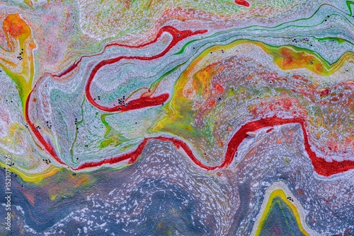 Impressionism as art abstract background. Paint texture closeup