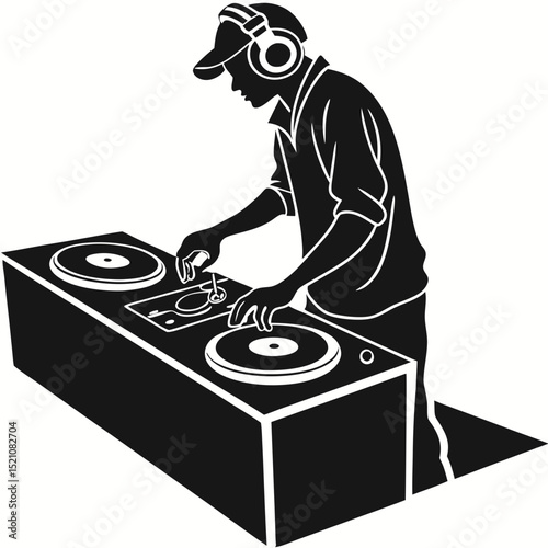 vinyl record player