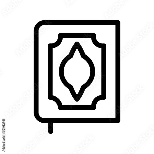 Quran line icon
