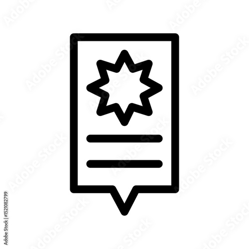 sermon line icon