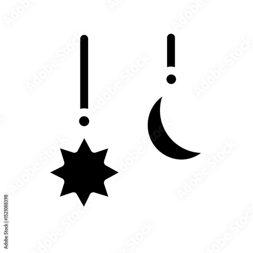 garland glyph icon
