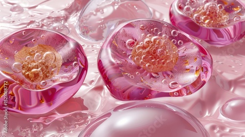 3d rendering of cell membrane  exploring biological concepts and structures in cellular biology
