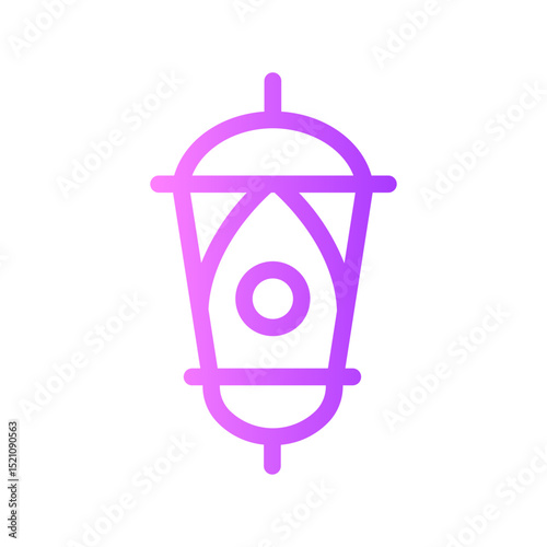 lantern gradient icon