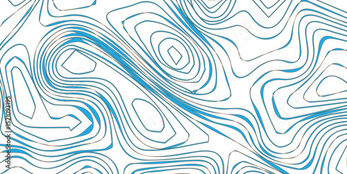Topographic map background geographic line map with elevation assignments. Modern design with White background with topographic wavy pattern design.