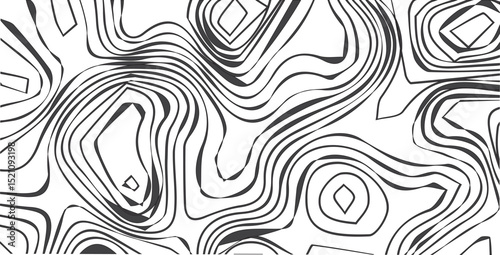 Topographic map background geographic line map with elevation assignments. Modern design with White background with topographic wavy pattern design.
