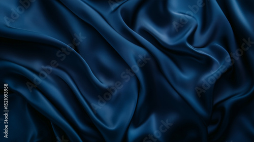 Dark blue cloth filling the screen 
