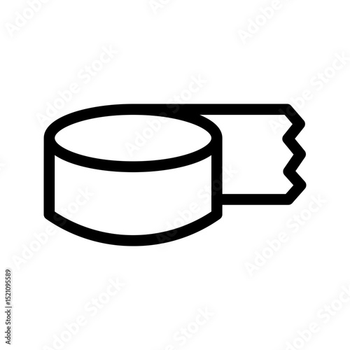 adhesives line icon