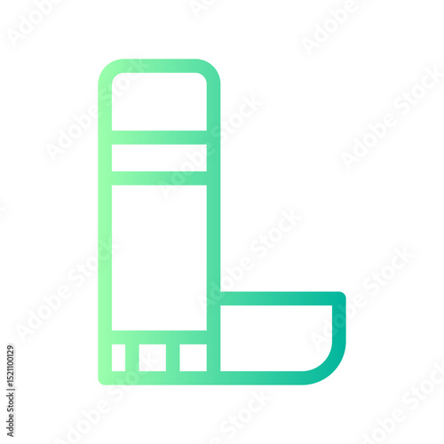 glue stick gradient icon