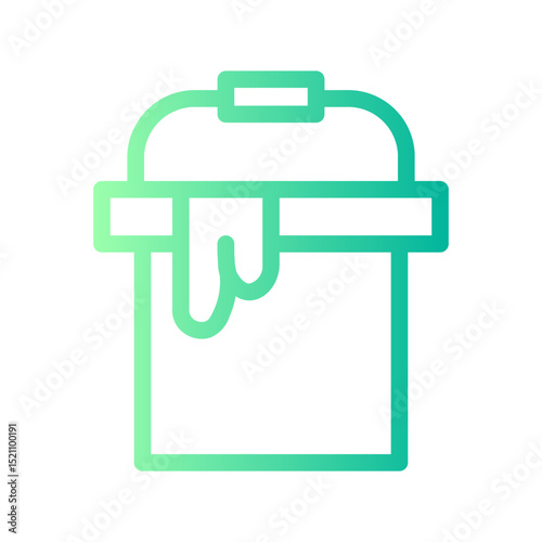 paint bucket gradient icon