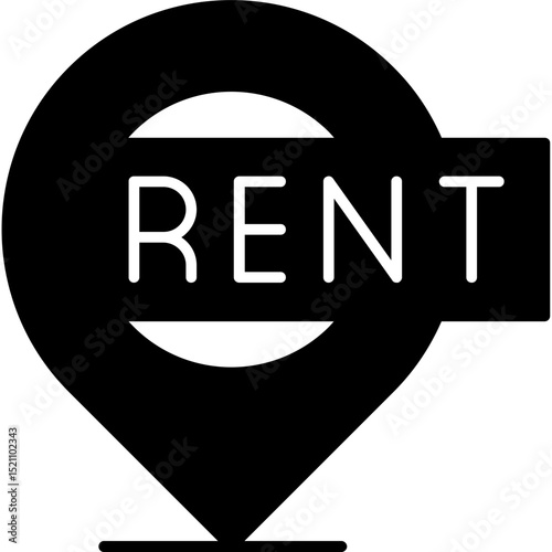 Parking Space Rental Icon