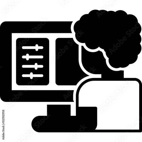 Remote Work Icon