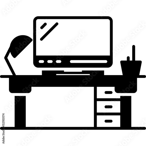 Minimalist Workspace Icon