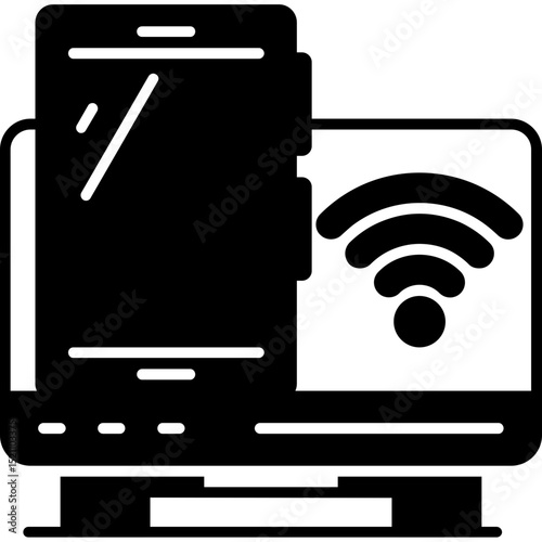 Mobile Hotspot Device Icon