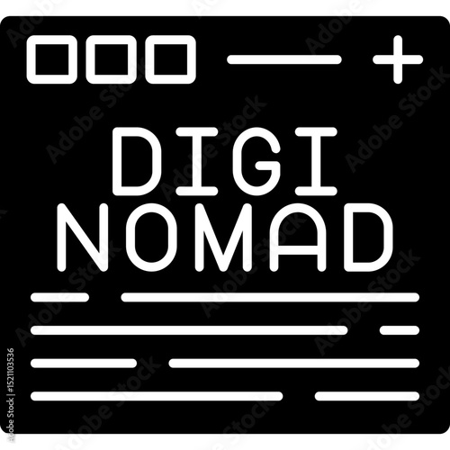 Digi Nomad Blogs Icon
