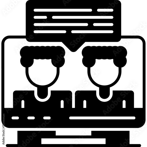 Coworking Meetup Icon