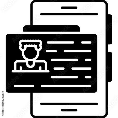 Digital Identity Verification Icon