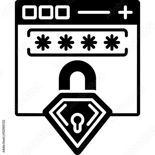 Secure Password Manager Icon