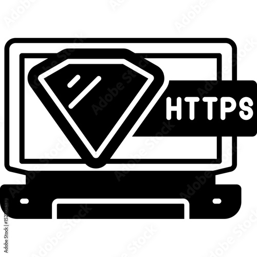 HTTPS Encryption Icon