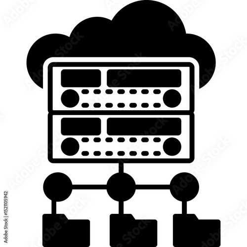 Cloud Server Icon