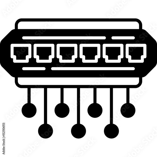 Network Hub Icon