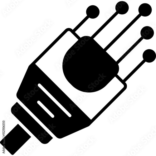 Fiber Optic Link Icon