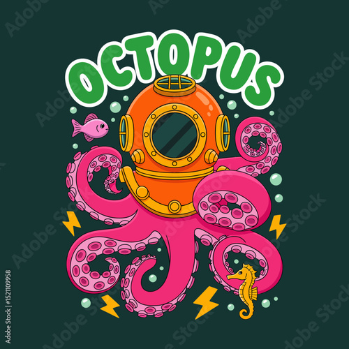 Octopus Underwater Adventure
