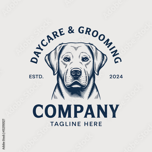 Dog Logo for Daycare & Grooming