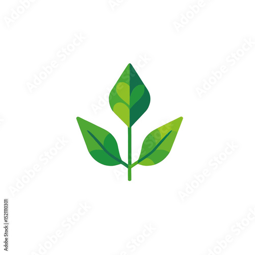 Green-Leaf-Icon-Vector-Illustration-Flat-Design