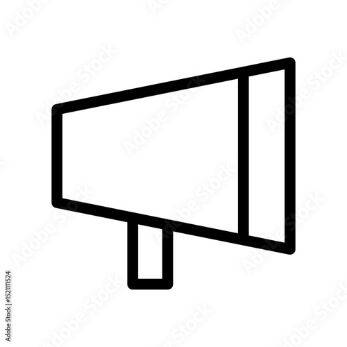 megaphone line icon