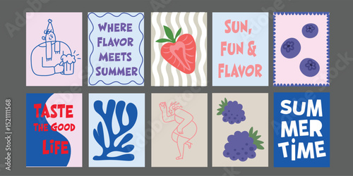 Tropical Summer Food Banner with Colorful Produce. Great for summer food promotions, menu boards, and wellness campaigns. Natural, bold, and perfect for stock marketplaces.