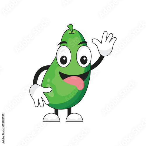  Cucumber Cartoon Character