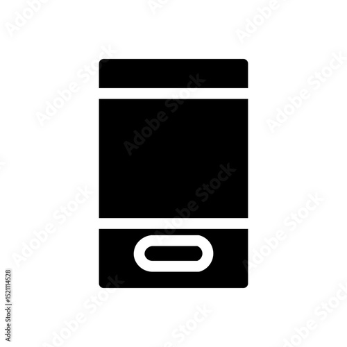 smartphone glyph icon