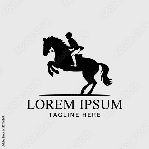 Equestrian Rider Logo