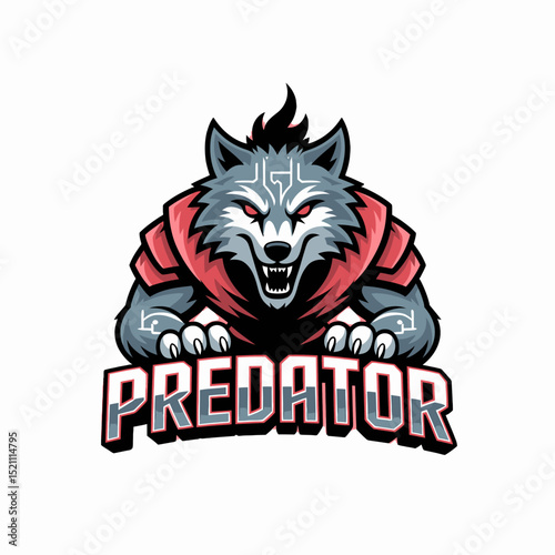 Wolf Predator Logo