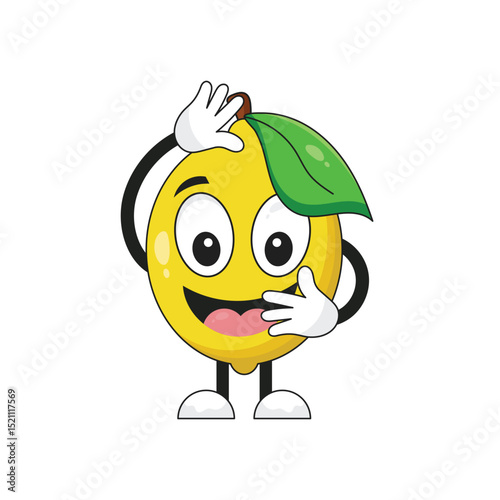  Lemon Cartoon Character