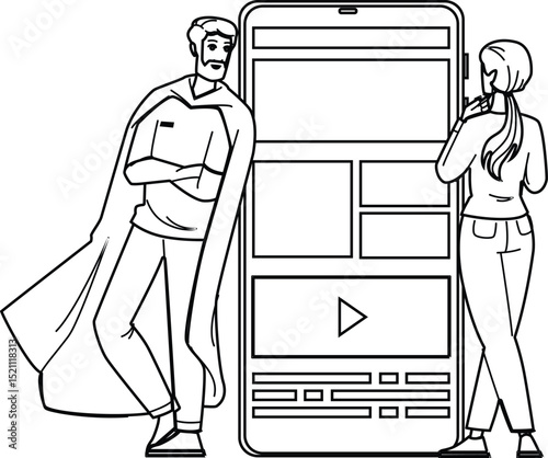 analytics competitor analysis vector