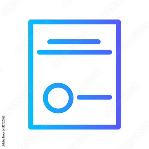 contract gradient icon