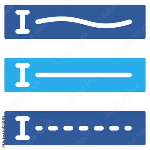 Text Field Blueprint Icon