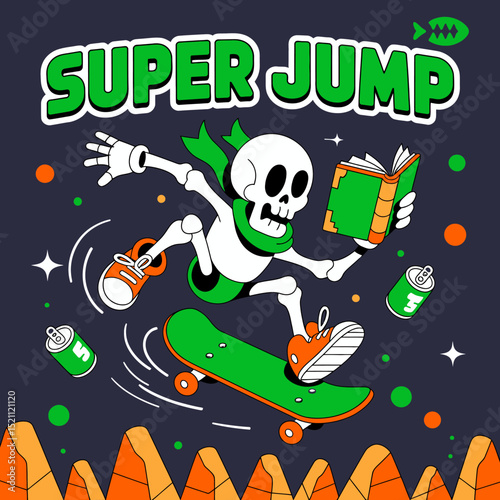 Super Jump Skeleton