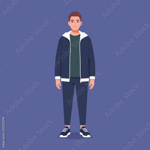 Casual Teenager