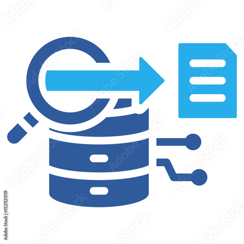 Data Query Blueprint Icon