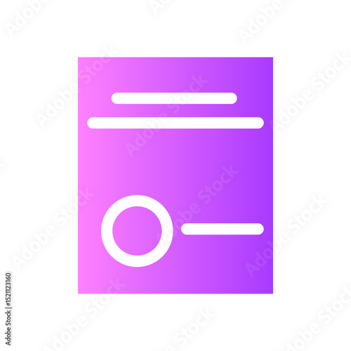 contract gradient icon