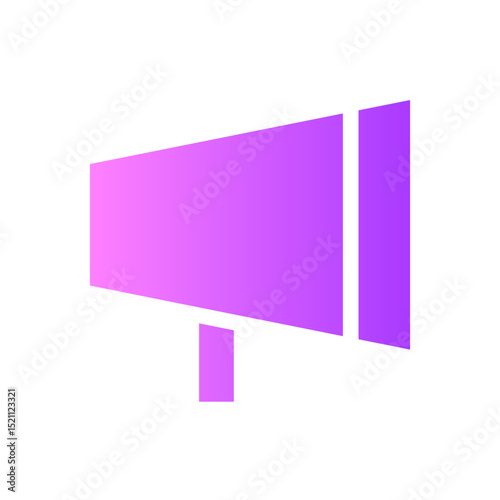 megaphone gradient icon