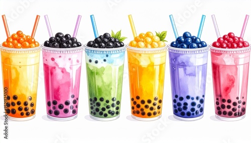 fruit cocktail with fruits