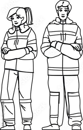 paramedic paramedics ambulance services vector