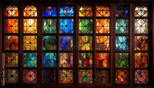 stained glass window